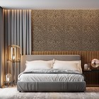 Morden Brown Leopard Vinyl Peel And Stick Wallpaper 17 3 x472  Waterproof Decor