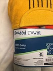 Your Zone Kids Bath Hooded Towel Wrap  Construction Themed  51  X 23  