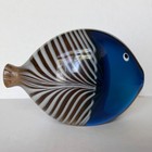 Vintage Murano Sommerso Italian Art Glass Fish Sunfish 5  Long Stunning Xlnt 