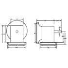 Dayton 2z932 Speed Reducer c-face 56c 57 5 1