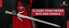 Medieval  Fantasy Foam Sword     Larp   Cosplay Prop Replica  Training Sword