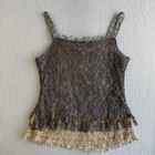 Vintage Y2k Fairycore Lace Corset Tank   Young Essence   Butterfly Boho Top 