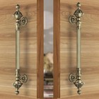 18  Brass Antique Finish Main Door Handle - Pull Push Home Hotel Decor Pack Of 2