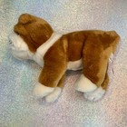 Animal Alley Bulldog Puppy Light Brown White Stuffed Animal Plush Dog 10   