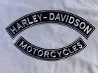 Harley-davidson Rocker Patch Large Embroidered 15   12  Sew iron-on Free ship