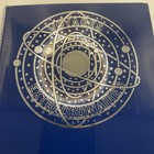 Vintage Jules Verne Tour Eiffel Paris Restaurant Menu French Dinner Blue Cover