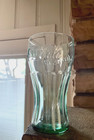 Vintage Green 6inch Coca-cola Glass By Libbey
