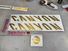 3 Pc  Canyon Bikes Die Cut Matte Vinyl Decal Set Small-large Sizes