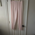 Vintage Blair Sleepwear Pajamas Set Pink Nylon Lingerie Women s Size Large