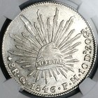 1846 5-go Ngc Unc Mexico 8 Reales Guanajuato Rare Od Coin Pop 1 0  24120901c 