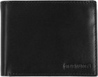 Men s Slim Leather Wallet With Extra Capacity Attached Flip Pockets