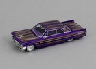 1 64  97m  Purple 1964 Cadillac Coupe Deville  lowrider  Nib