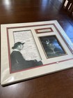 Anna Pavlova Autographed Signed Card Theatre Program Photo Mounted And Matted