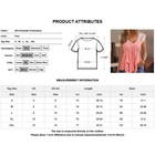 Women Lace V Neck Casual Swing Tops Ladies Casual Loose T Shirt Blouse Tee