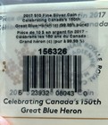 Canada 2017  10 Fine Silver Coin Canadas 150th - Great Blue Heron W coa