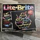 214 Pegs Magic Screen Retro Style Lite Brite Kids Toy Fun Light Bright Game Set