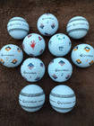 36 Taylormade Tp5x   Tp5 Pix   Stripe Mix Used Golf Balls 5a   4a