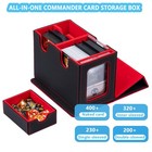 Wellmiller Mtg Commander Deck Box W  Dice Tray   Card Holder - 400  Card Capacit
