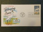 Lot Of 2 1957 Fluegel Cover 1st Day Issue Wildlife Conservation Whooping Crane 