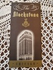 The Blackstone Hotel Chicago Illinois Vintage Brochure Ephemera Rare Htf