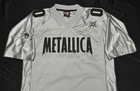 Metallica  00 Football Style Jersey Giant Silver Gray Skull Vintage Men Xl