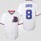 Movie Bull Durham Nuke  Laloosh 37 Crash Davis 8 Baseball Jersey Youth men S-6xl