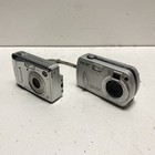 Assorted Compact Digital Camera Lot Of 4  for Parts Or Repair 