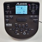 Alesis Nitro Mesh Dm7x Drum Module Nitromeshkit Nitro Kit Blue Lcd W  Snake Read
