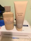 Bath   Body Works Warm Musk 2pc Gift Set Body Cream Shower Gel