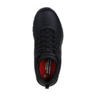 Skechers Work Women s Nampa Bungee Slip Resistant Athletic Shoe Black