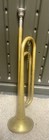 Original Ww2 World War U s  Army Regulation Brass Bugle W mouthpiece Usa