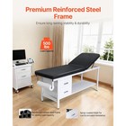 Uimoso Medical Exam Table With Storage Drawers And Shelf For Clinics