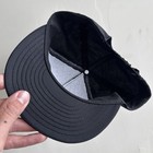 Vintage John Deere Black Snapback Hat Made In Usa One Size Fits All