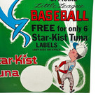 Vtg 70 s Starkist Charlie The Tuna Store Advertising Sign Little League Baseball