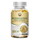 Resveratrol Capsules Maximum 1200 Mg Strength Antiaging Antioxidant 60 120pcs