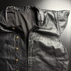 Handmade Genuine Leather Jerkin Vest Medieval Renaissance Black 44 Mens Larp New
