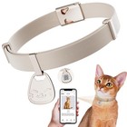 Adjustable Breakaway Cat Collar With Qr Code Tag  Soft Elastic Pet Id Collar  6 