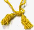 Civil War Us Csa Union Confederate Enlisted Yellow Hat Cord-cavalry