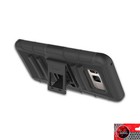 For Samsung Galaxy S8 Plus Shockproof Rubber Hard Holster Clip Phone Case Cover
