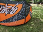 Kitesurfing Kite  Caution Spitfire 8 Meter 2016 With Bar And Bag 
