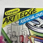 Crayola Art With Edge Ridiculousness Coloring Book 40 Pages 8x10 New Unused