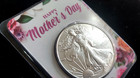 2026  1 Silver Eagle 1 Oz Bu  Get Mom A Very Special Card For This Mothers Day 