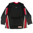 Nike Team Canada Hockey Jersey Mens Black Iihf Maple Leaf Logo Xl