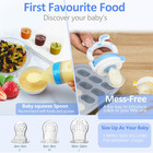 Baby Fruit Feeder Pacifier- 3 Pack   Infant Food Feeder Pacifier   Baby Food Dis