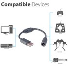 Usb Breakaway Cable Cord Adapter For Xbox 360 Pc Wired Controller