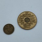 38th Year Aa Coin Medallion Alcoholics Anonymous Serenity Prayer Medal