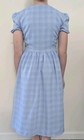 Vtg Inspired Girls Dress Size 12 14 New Homemade Modest Lt Blue Knee Length