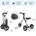 Topmate Es32 Electric Tricycle For Adult  Foldable 3 Wheel Mobility Scooter