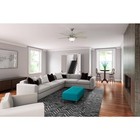 Hunter Channing 54 In  Hunter Express Brushed Nickel Ceiling Fan With Light Kit