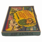Jeep Patrol Board Game 1942 Lido Toy Company Complete Box Vintage